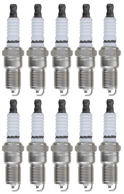 SET OF 10 AUTOLITE SPARK PLUGS TO SUIT DODGE VIPER TJ EWB 8.0L V10