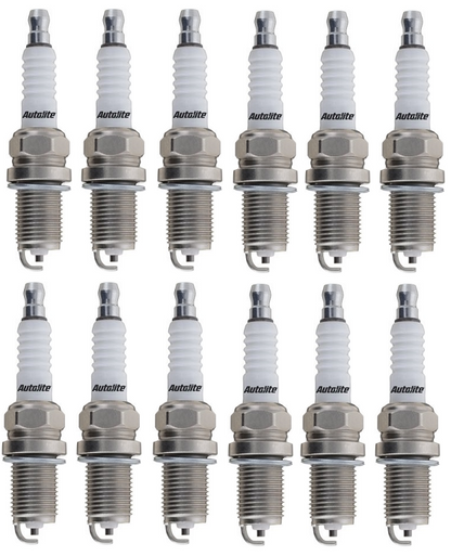 SET OF 12 AUTOLITE SPARK PLUGS TO SUIT BMW L SERIES L7 M73B54 5.4L V12
