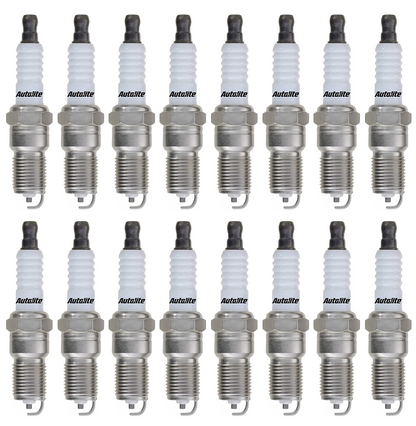 SET OF 16 AUTOLITE SPARK PLUGS TO SUIT MERCEDES BENZ E55 AMG W211 S211 M113.990 SUPERCHARGED 5.4L V8