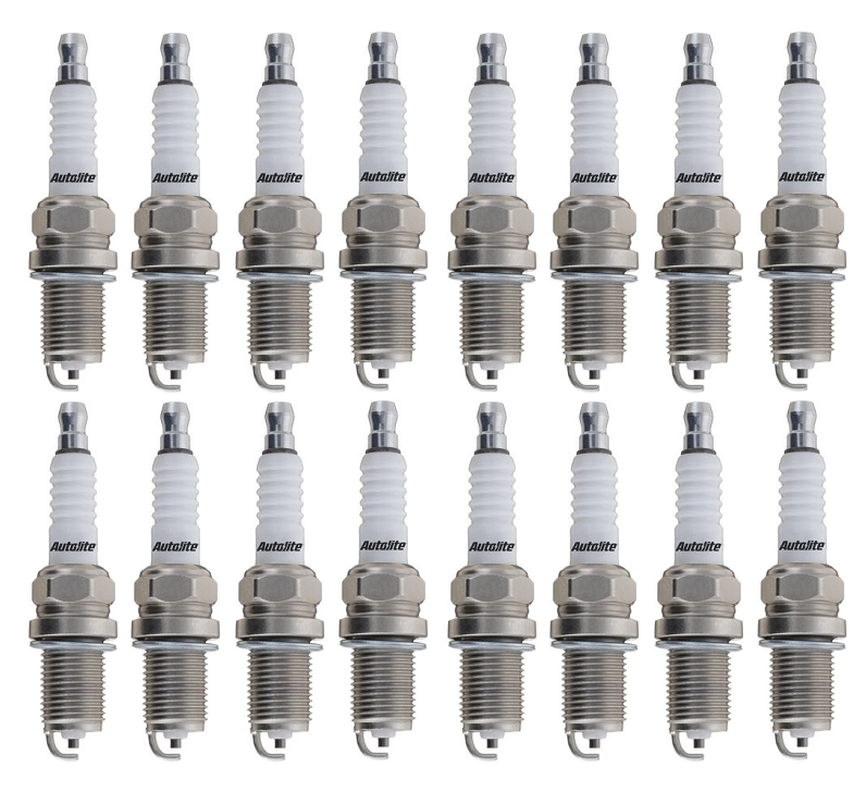 SET OF 16 AUTOLITE SPARK PLUGS TO SUIT DODGE RAM 1500 HEMI OHV 5.7L V8 4WD ONLY