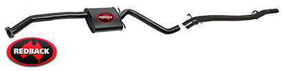 REDBACK 2.5" CATBACK PERFORMANCE EXHAUST SYSTEM TO SUIT HOLDEN BUICK L27 3.8L V6 SEDAN ONLY