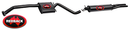 REDBACK 2.5" CATBACK PERF. EXHAUST SYSTEM TO SUIT HOLDEN STATESMAN VQ VR BUICK L27 3.8 V6 SEDAN ONLY