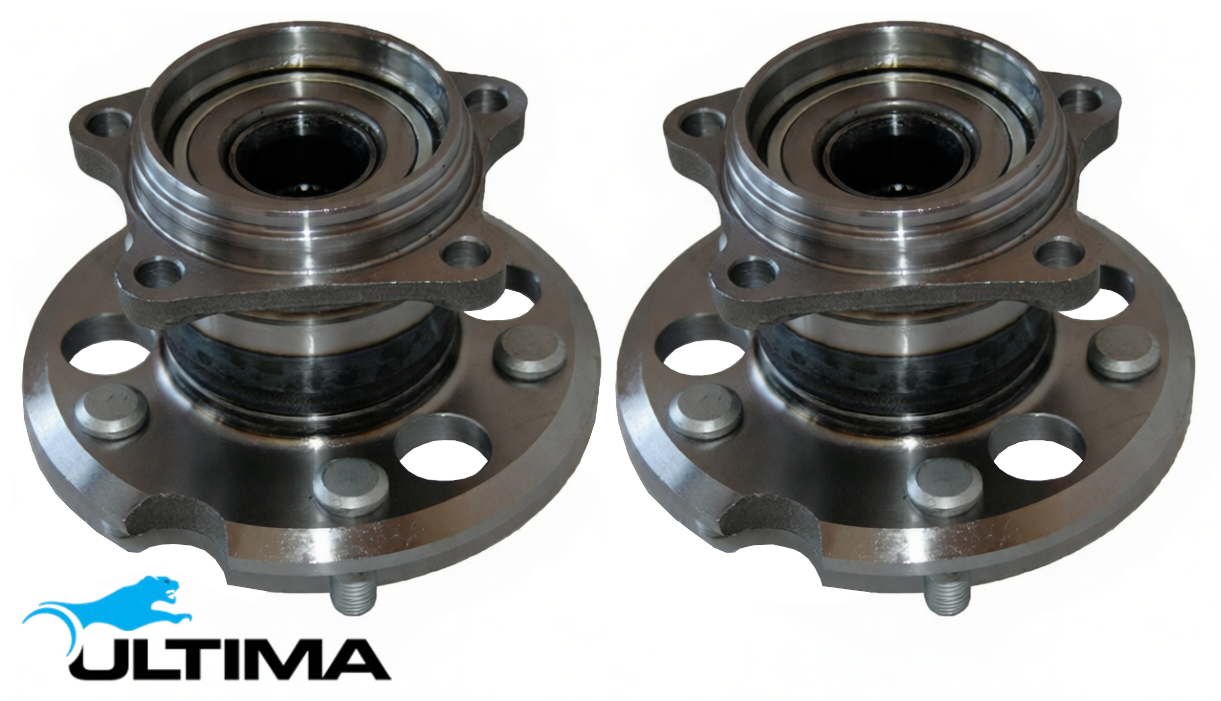 2 X ULTIMA REAR WHEEL HUB AND BEARING ASSEMBLY TO SUIT TOYOTA RAV4 ACA21R 1AZ-FE 2.0L I4 W/O ABS