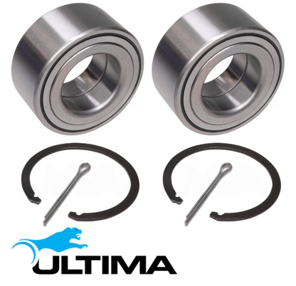 2 X ULTIMA FRONT WHEEL BEARING KIT TO SUIT HYUNDAI ELANTRA XD G4GC 2.0L I4