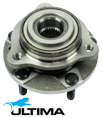 2 X ULTIMA FRONT WHEEL HUB AND BEARING ASSEMBLY TO SUIT HOLDEN CREWMAN VZ L76 6.0L V8 SUITS UTE 4WD