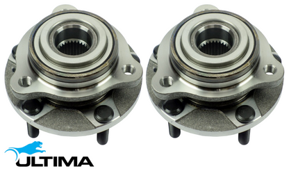 2 X ULTIMA FRONT WHEEL HUB AND BEARING ASSEMBLY TO SUIT HSV COUPE V2 VZ LS1 5.7L V8 AWD ONLY