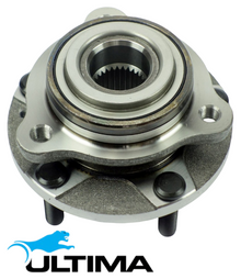 2 X ULTIMA FRONT WHEEL HUB AND BEARING ASSEMBLY TO SUIT HSV COUPE V2 VZ LS1 5.7L V8 AWD ONLY