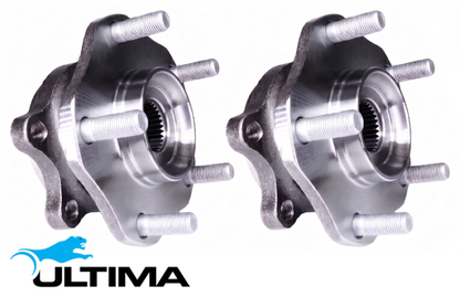 2 X ULTIMA FRONT WHEEL HUB AND BEARING ASSEMBLY TO SUIT NISSAN X-TRAIL T32 R9M M9R 1.6L 2.0L I4