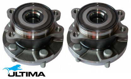 2 X ULTIMA FRONT WHEEL HUB AND BEARING ASSEMBLY TO SUIT TOYOTA TARAGO GSR50R 2GR-FE 3.5L V6