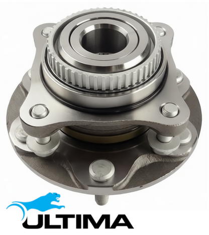 2 X ULTIMA FRONT WHEEL HUB AND BEARING ASSEMBLY TO SUIT TOYOTA HILUX SURF VZN215R 5VZ-FE 3.4L V6
