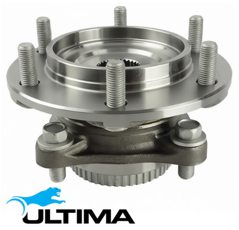2 X ULTIMA FRONT WHEEL HUB AND BEARING ASSEMBLY TO SUIT TOYOTA HILUX SURF VZN215R 5VZ-FE 3.4L V6