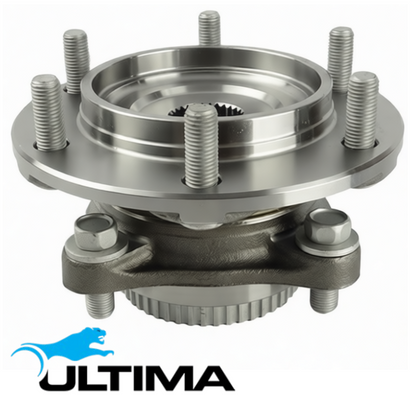 2 X ULTIMA FRONT WHEEL HUB AND BEARING ASSEMBLY TO SUIT TOYOTA HILUX SURF VZN215R 5VZ-FE 3.4L V6