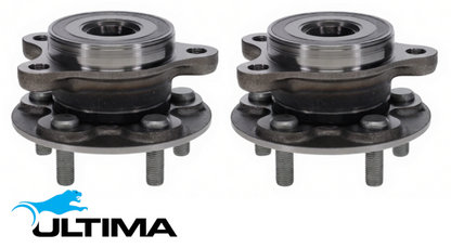 2 X ULTIMA FRONT WHEEL HUB AND BEARING ASSEMBLY FOR TOYOTA PRIUS ZVW52R 2ZR-FXE 1.8L I4 PRIME MODEL