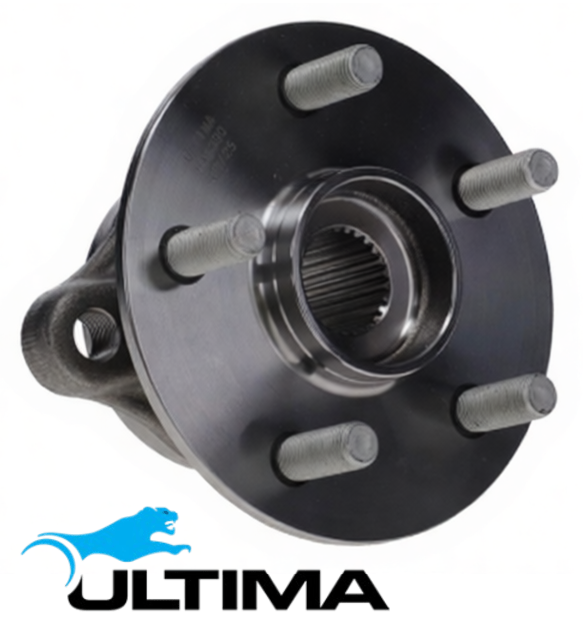 2 X ULTIMA FRONT WHEEL HUB AND BEARING ASSEMBLY FOR TOYOTA PRIUS ZVW52R 2ZR-FXE 1.8L I4 PRIME MODEL