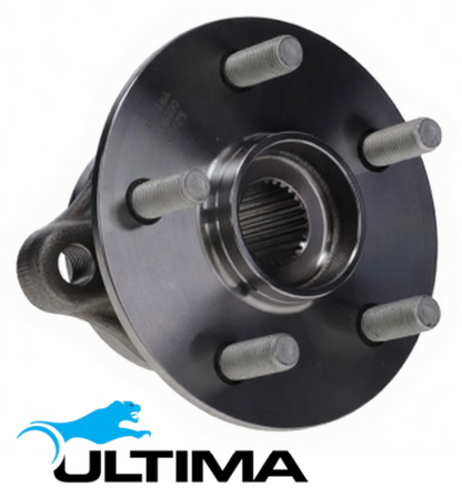 2 X ULTIMA FRONT WHEEL HUB AND BEARING ASSEMBLY FOR TOYOTA PRIUS ZVW52R 2ZR-FXE 1.8L I4 PRIME MODEL
