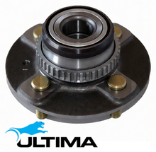 2 X ULTIMA REAR WHEEL HUB AND BEARING ASSEMBLY TO SUIT HYUNDAI ACCENT LC LS G4ED 1.6L I4 2D W/ ABS