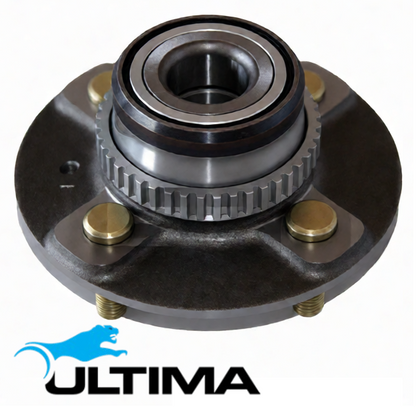 2 X ULTIMA REAR WHEEL HUB AND BEARING ASSEMBLY TO SUIT HYUNDAI ACCENT LC LS G4ED 1.6L I4 2D W/ ABS