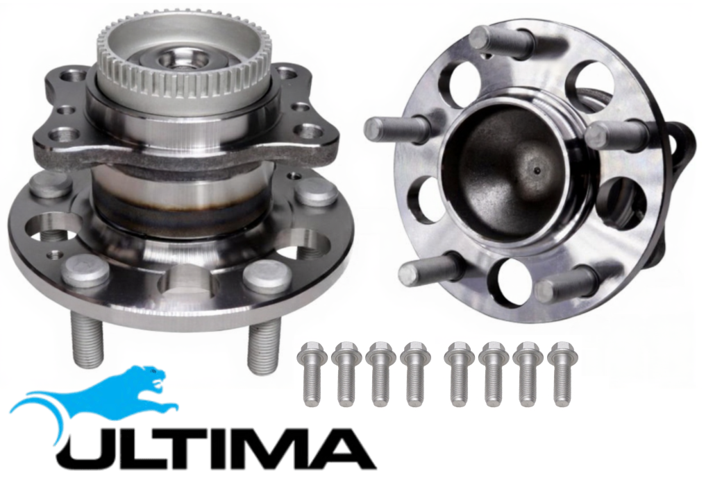 2 X ULTIMA REAR WHEEL HUB & BEARING ASSEMBLY TO SUIT HYUNDAI VELOSTER FS G4FD G4FJ TURBO 1.6L 1.8 I4