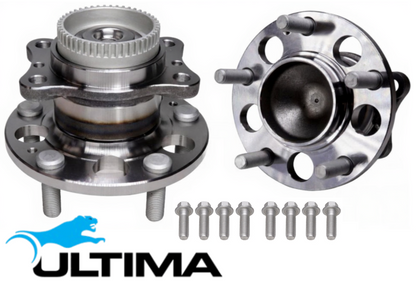 2 X ULTIMA REAR WHEEL HUB & BEARING ASSEMBLY TO SUIT HYUNDAI VELOSTER FS G4FD G4FJ TURBO 1.6L 1.8 I4