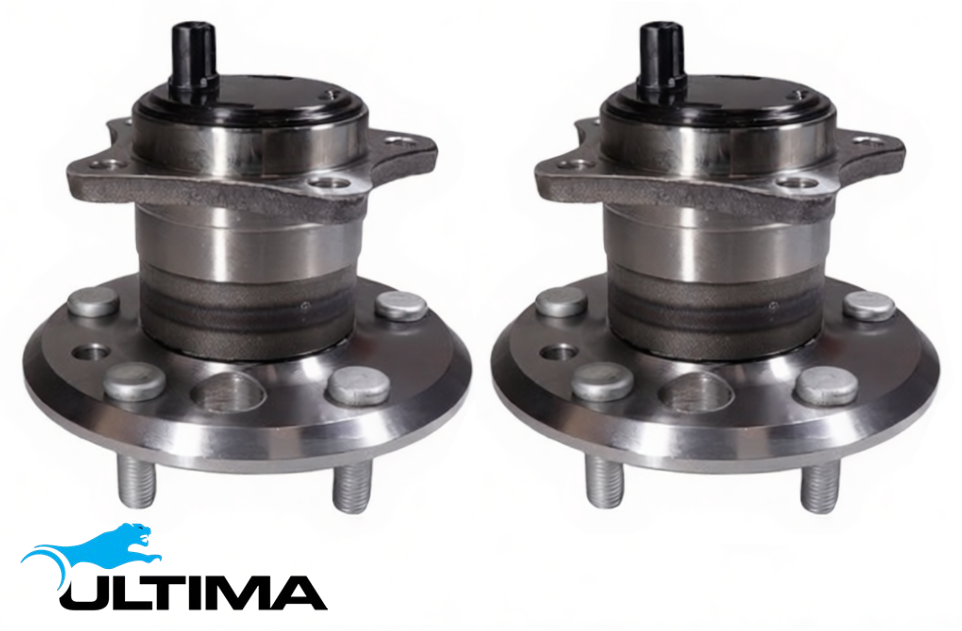2 X ULTIMA REAR WHEEL HUB AND BEARING ASSEMBLY TO SUIT TOYOTA CAMRY AHV40R 2AZ-FXE 2.4L I4