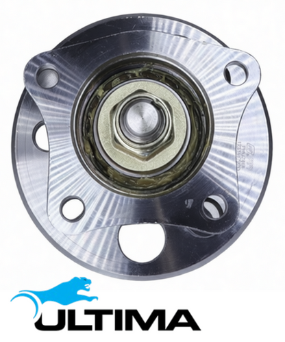 2 X ULTIMA REAR WHEEL HUB AND BEARING ASSEMBLY TO SUIT TOYOTA COROLLA AE111R 4A-FE 1.6L I4 W/O ABS
