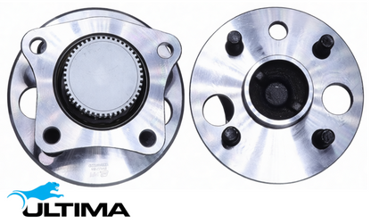 2 X ULTIMA REAR WHEEL HUB AND BEARING ASSEMBLY TO SUIT TOYOTA COROLLA AE101R AE111R 4AFE 4AGE 1.6L I4 W/ ABS