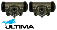 PAIR OF ULTIMA REAR WHEEL CYLINDERS TO SUIT TOYOTA HILUX GUN123R 1GD-FTV TURBO DIESEL 2.8L I4