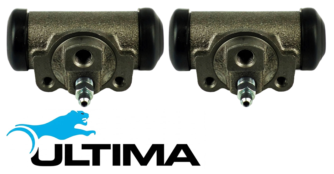 PAIR OF ULTIMA REAR WHEEL CYLINDERS TO SUIT TOYOTA HILUX WORKMATE TGN16R TGN121R 2TR-FE 2.7L I4