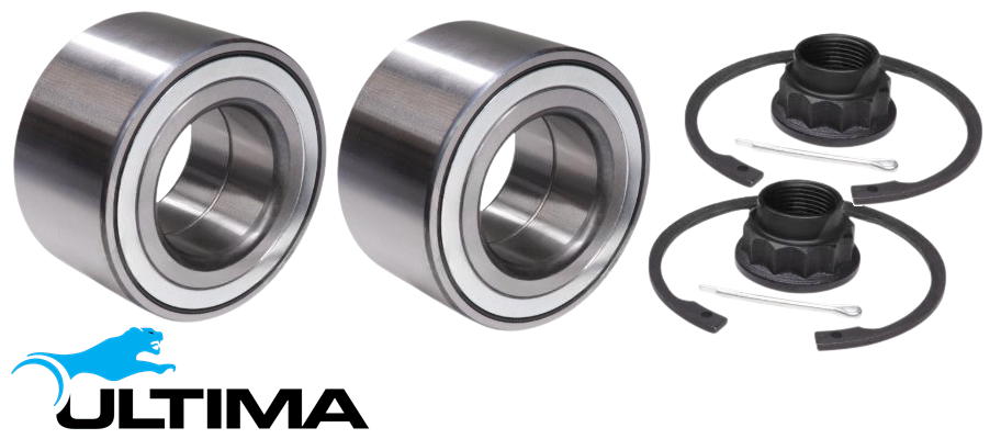 2 X ULTIMA FRONT WHEEL BEARING KIT FOR LEXUS ES300 MCV20R 1MZ-FE 3.6L V6