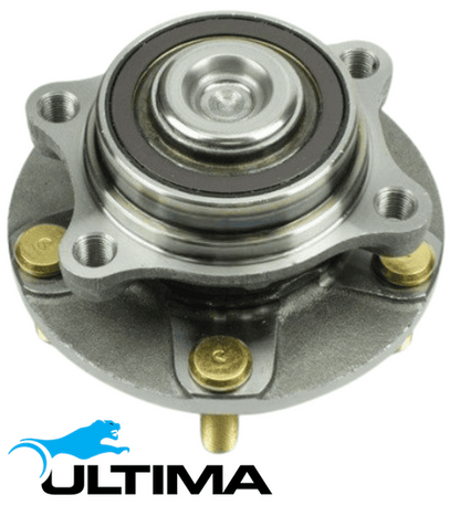 2 X ULTIMA FRONT WHEEL HUB AND BEARING ASSEMBLY TO SUIT NISSAN VQ25DD VQ30DD VQ35DE 2.5L 3.0L 3.5 V6