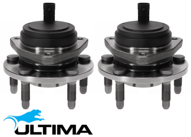 2 X ULTIMA FRONT WHEEL HUB AND BEARING ASSEMBLY FOR HOLDEN COMMODORE VE SIDI LF1 LFW LLT LFX 3.0L V6