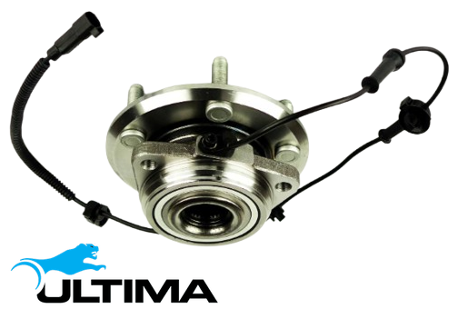 2 X ULTIMA FRONT WHEEL HUB AND BEARING ASSEMBLY TO SUIT JEEP WRANGLER JK EGT 3.8L V6