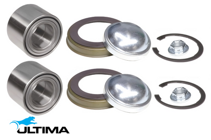 2 X ULTIMA REAR WHEEL BEARING KIT FOR FORD FIESTA WP WQ FYJA N4JB 1.6L 2.0L I4 EXCEPT HXXWP CHASSIS