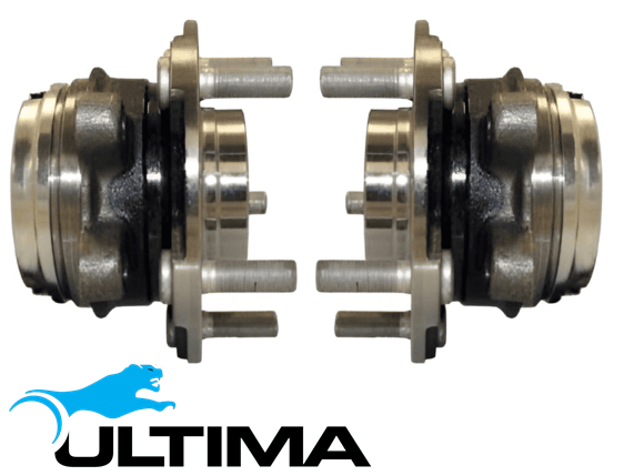 2 X ULTIMA REAR WHEEL HUB AND BEARING ASSEMBLY FOR NISSAN ELGRAND E52 VQ35DE 3.5L V6 SUITS FWD ONLY
