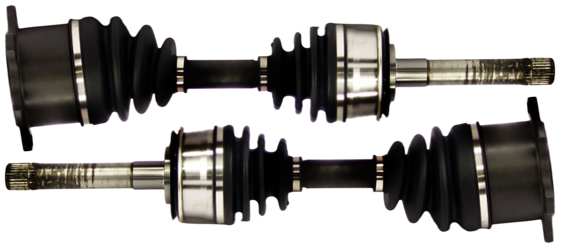 PAIR OF FRONT CV DRIVE SHAFTS TO SUIT TOYOTA 3RZ-FE 5L 5LE 1KZ-TE 1KD-FTV TURBO DIESEL 2.7L 3.0L I4