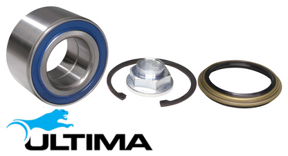 2 X ULTIMA FRONT WHEEL BEARING KIT TO SUIT MAZDA 323 BJ ZM FP-DE FS-DE 1.6L 1.8L 2.0L I4