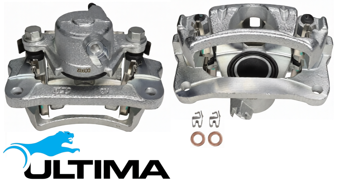PAIR OF ULTIMA REAR DISC BRAKE CALIPERS TO SUIT TOYOTA LANDCRUISER HZJ75R HZJ78R HZJ79R HZJ80R HZJ105R 1HZ DIESEL 4.2L I6
