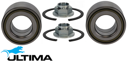 2 X ULTIMA FRONT WHEEL BEARING KIT TO SUIT FORD COURIER PE PG PH WLAT TURBO DIESEL 2.5L I4