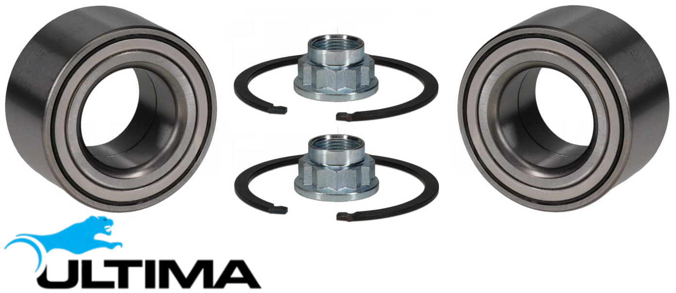 2 X FRONT WHEEL BEARING KIT FOR TOYOTA 2AR-FE 2AZ-FE 2AR-FXE 2AZ-FXE 2.4L 2.5 I4