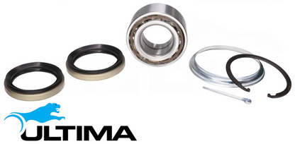 2 X ULTIMA FRONT WHEEL BEARING KIT TO SUIT TOYOTA COROLLA AE112R 7A-FE 7A-FET TURBO 1.8L I4