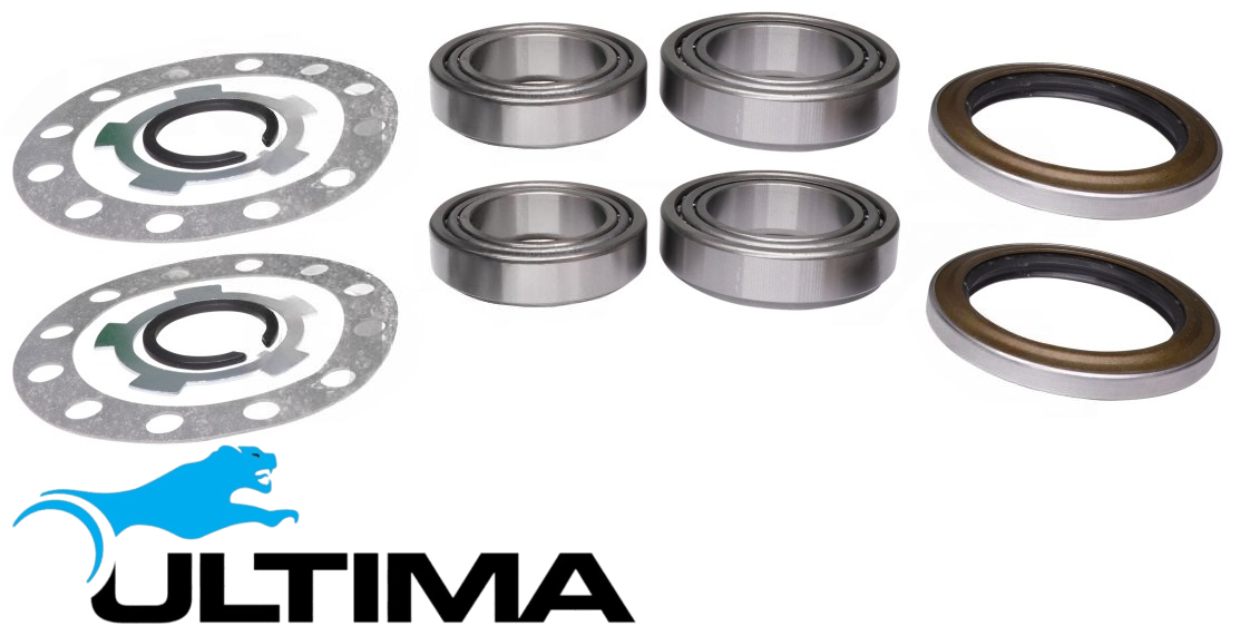 2 X ULTIMA FRONT WHEEL BEARING KIT FORTOYOTA LANDCRUISER HZJ78R HZJ79R HZJ105R 1HZ DIESEL 4.2L I6