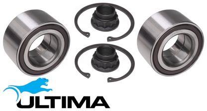 2 X ULTIMA FRONT WHEEL BEARING KIT TO SUIT TOYOTA YARIS NCP93R NCP91R NCP131R 1NZ-FE 1.5L I4