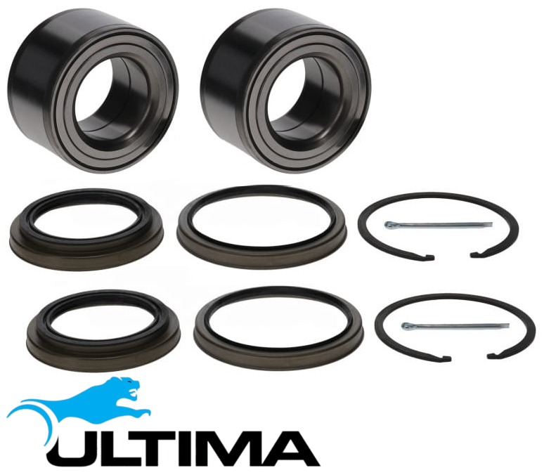 2 X ULTIMA FRONT WHEEL BEARING KIT TO SUIT TOYOTA PRADO VZJ95R 5VZ-FE 3.4L V6 SUITS 132KW