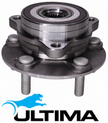 2 X ULTIMA FRONT WHEEL HUB AND BEARING ASSEMBLY TO SUIT HYUNDAI I30 PDE G4LK TURBO 1.5L I4