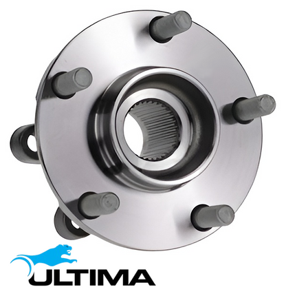2 X ULTIMA FRONT WHEEL HUB AND BEARING ASSEMBLY TO SUIT NISSAN MURANO Z51 QR25DE 2.5L I4 SUITS ABS