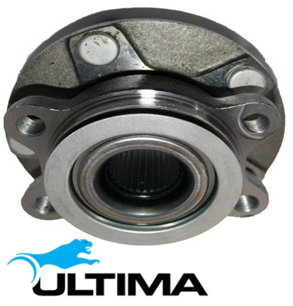 2 X ULTIMA FRONT WHEEL HUB & BEARING ASSEMBLY TO SUIT RENAULT KOLEOS H45 M9R.865 TURBO DIESEL 2.0 I4