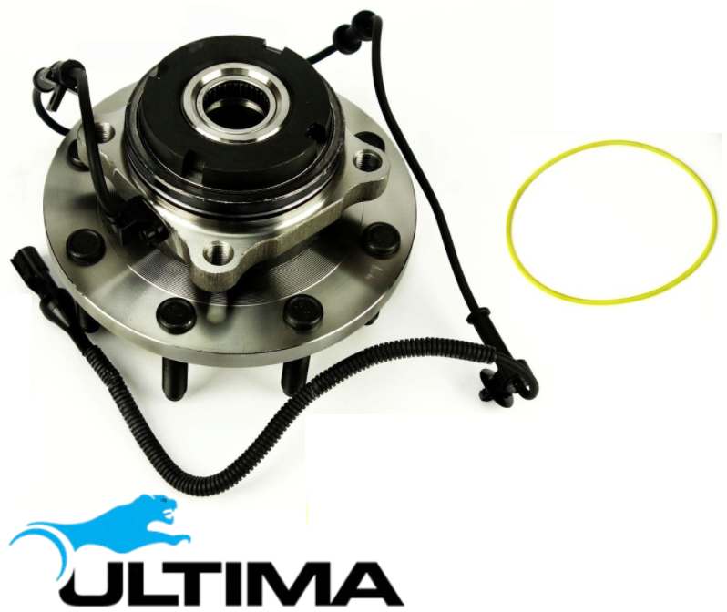 2 X ULTIMA FRONT WHEEL HUB AND BEARING ASSEMBLY TO SUIT FORD F-250 330 5.4L V8 SUIT 4D FROM 01/2000
