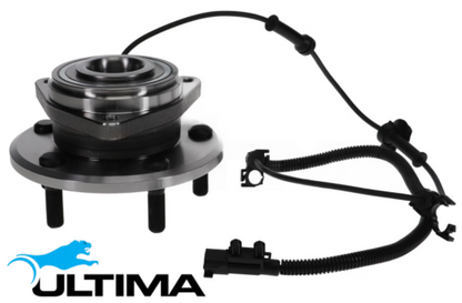 2 X FRONT WHEEL HUB & BEARING ASSEMBLY FOR JEEP WRANGLER JK ERB 3.6 V6 FOR RUBICON & RENEGADE SPORTS