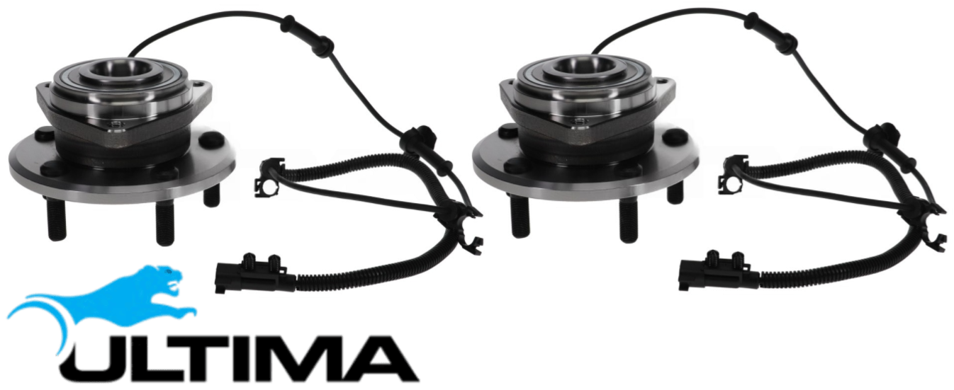 2 X FRONT WHEEL HUB & BEARING ASSEMBLY FOR JEEP WRANGLER JK ERB 3.6 V6 FOR RUBICON & RENEGADE SPORTS