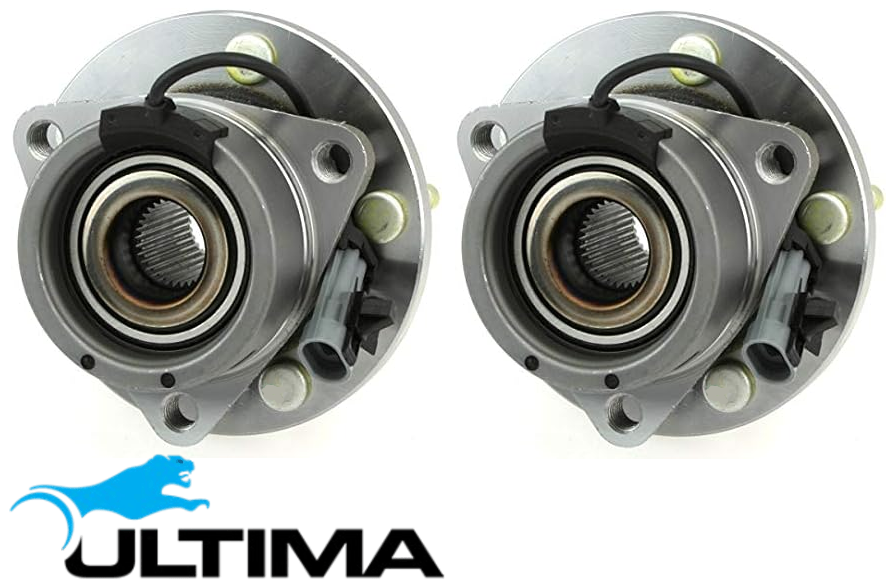 2 X ULTIMA FRONT WHEEL HUB AND BEARING ASSEMBLY TO SUIT LAND ROVER FREELANDER 2 L359 B6324S 3.2L I6